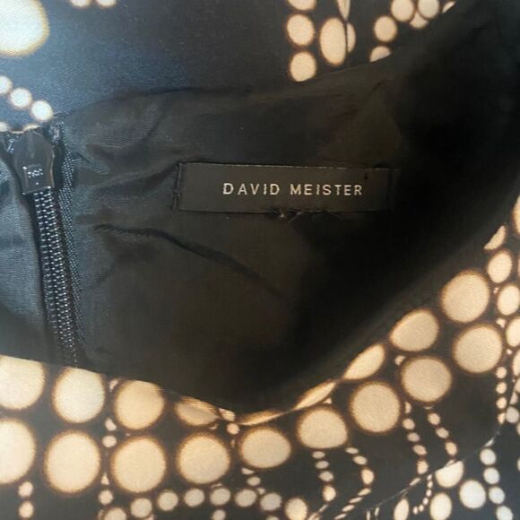 David Meister SZ 12 Printed Knee-Length Dress - Picture 8 of 10